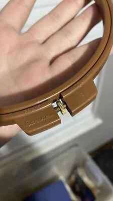 120 Millimeter Brown Spider Frame Barudan Embroidery Hoops (Slightly Used) - Image 1 of 4
