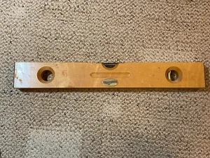 Vintage Craftsman Reproduction Wood Level With 2 Bubbles S/N 07448 - Length 18” - Picture 1 of 15