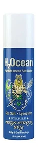 H2Ocean Piercing Aftercare Spray 1.5 Fluid Oz. Natural & Safe Skin Gluten Free - Picture 1 of 1