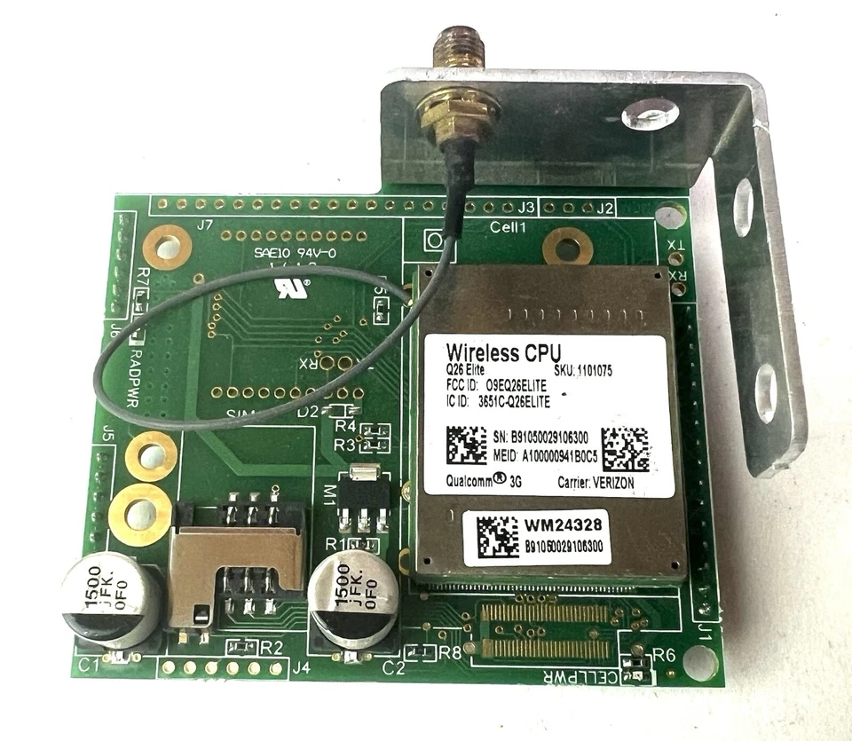 Módulo AirPrime CPU inalámbrica Qualcomm 3G Q26 Elite SKU 1101075 Verizon Foto 1 de 4