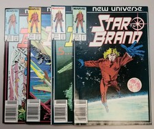Star Brand, lot of 4: #1-4. Marvel Comics, 1986. AS IS