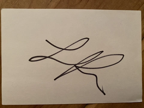 Lionel Richie Singer Commodores Hand Signed 6x4 Card. Authentic Autograph Cover