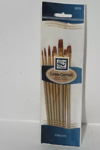 Loew Cornell 2078 TAKLON Painter Brushes SERVING THE ARTIST CERAMIST & HOBBYIST - Picture 1 of 2