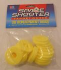 Space Shooter Replacement Foam Discs 20 Count Milton Bradley 4540 95-96 Vintage