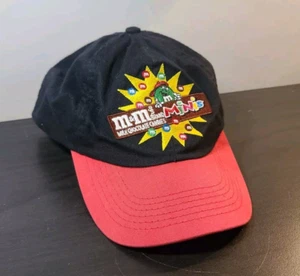 Cappello snapback M&M 's vintage 1997 Juniors colorblock MM'S Minis berretto cioccolato - Foto 1 di 6