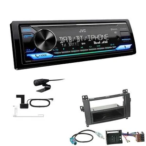 JVC Digital Radio DAB Bluetooth für Mercedes-Benz Vito Viano 2003-2006 schwarz - Bild 1 von 6