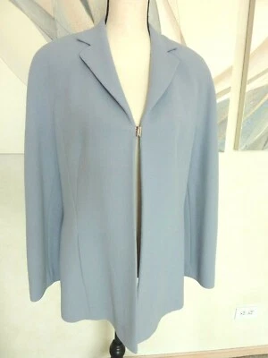 Blazer Mondi novo Mondi frente aberta forrado de lã blazer tamanho 40 10 M azul bebê US$ 420 - Imagem 1 de 4