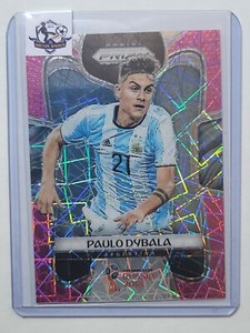 2018 Panini Prizm World Cup PINK LAZER Parallel #/40 Paulo Dybala - Rare Card