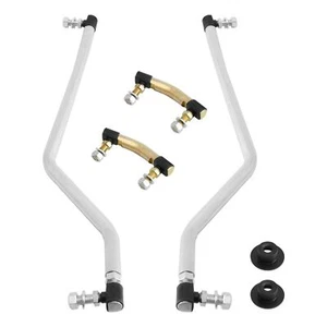 Adjustable LH/RH Steering Drag Link Set w/ Gear Caps For Craftsman Husqvarna AYP - Picture 1 of 7
