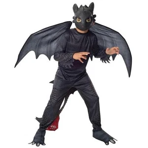 TOOTHLESS Halloween Costume How To Train Your Dragon 2 3 Night Fury S 4/6 SMALL - Picture 1 of 3
