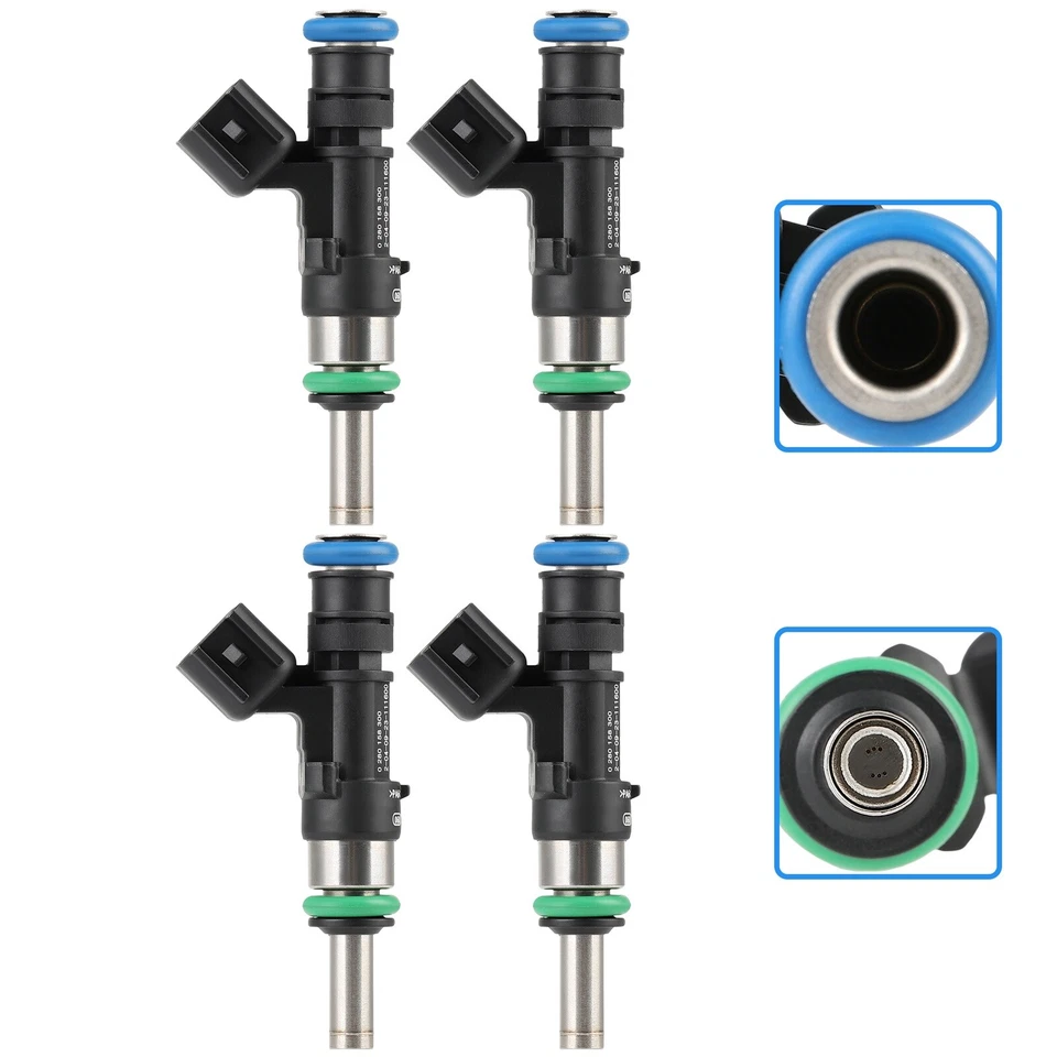 For Dodge Dart 2013 2014 2015 2016 Fiat 500 2012-2019 1.4L 4pcs Fuel Injectors - Изображение 1 из 4