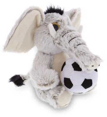 PLUSH SOCCER BALL - SUPER-SOFT PLUSH - SITTING ELEPHANT - Image 1 of 4