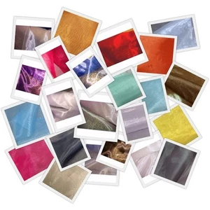MIRROR ORGANZA TWINKLE SHEER PARTY DECOR WEDDING DRAPERY FABRIC  - Picture 1 of 35