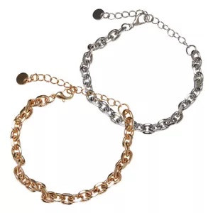 Urban Classics Uranus Basic Bracelet Fashion Jewelry Bracelet 18cm/21cm Anchor Chain - Picture 1 of 5