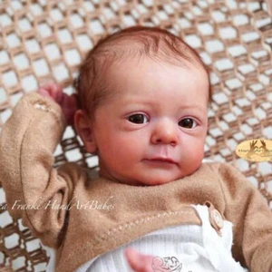 19" Painted Reborn Doll Kit Felicia w/ Cloth Body Unassembled DIY Doll Parts Toy