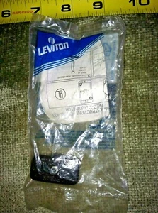Vintage Leviton No.423 Miniatur-Zuleitung Kabelschalter neuer alter Lagerbestand in versiegelter Tasche - Bild 1 von 6