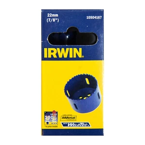 Sierra perforadora Irwin IRW10504167 bi metal alta velocidad 22 mm 10504167 - Imagen 1 de 1