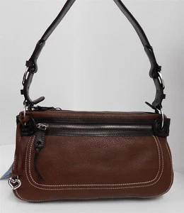 Neue braune Leder-Schultertasche Brighton Hayden 230 $ rt - Bild 1 von 7