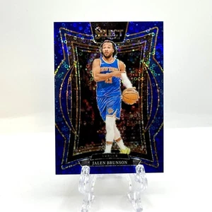2024-25 Panini Select Jalen Brunson Blue Disco Prizm #12/25 SSP - Picture 1 of 2