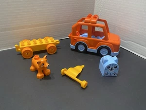 LEGO Duplo Vehicle Fox Animal Forest Wildlife Truck New Set - Picture 1 of 6