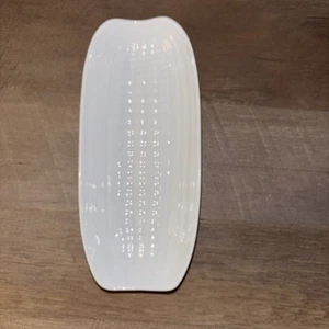 BIA Cordon Bleu Corn Dishes Plates Trays Set Of 4 White Porcelain - Picture 1 of 6