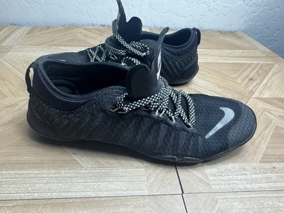 Nike Running Black Free 1.0 Cross Training Bionic Low Profile Sneaker Womens 8 - Image 1 of 4