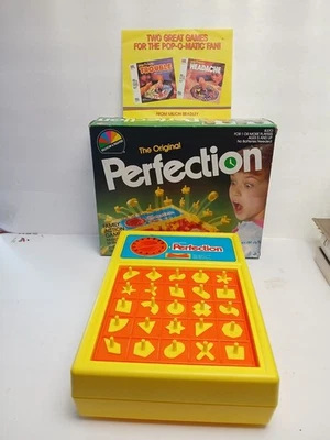 * 1987 Perfection Board Game Selchow & Righter  - Image 1 of 4