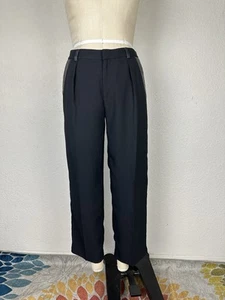 Banana Republic Hose Größe 8 Damen schwarz knöchelgerade Cropped Vintage Büro - Bild 1 von 8