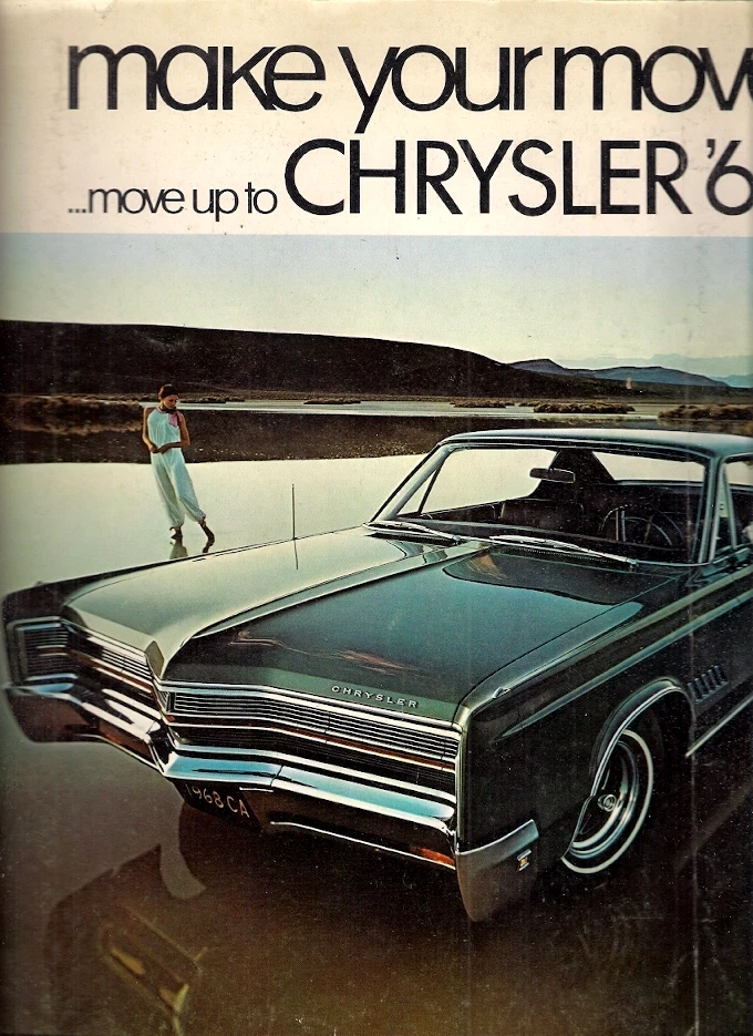 Folleto del mercado canadiense Chrysler Newport, 300, New Yorker & Town & Country 1968 Foto 1 de 1