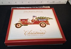 The White House Historical Association Fire Truck Christmas Ornament 2016 - Picture 1 of 3