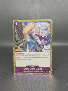 Gum-Gum Giant - OP09-078 - NM - R - Inglés OP09 - Juego de cartas coleccionables de una pieza - Imagen 1 de 2