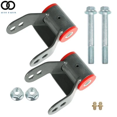 Kit de elevación de grillete de resorte trasero de 1,5"/2" para Chevrolet GMC C1500 C2500 1988-98 2x2 Foto 1 de 4