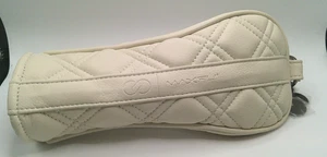 Maxfli gesteppte Golf Headcover weiß Kunstleder Driver Cover mit Nummernschildern - Bild 1 von 5