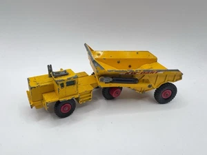 Matchbox King Size K-2 KW-DART Dump Truck by Lesney Made In England 2 Tires Miss - Picture 1 of 6