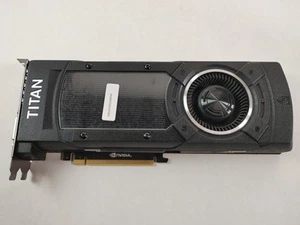 EVGA NVIDIA Geforce GTX Titan X 12 GB GDDR5 PCI Express 3.0 x16 Video Card - Picture 1 of 6