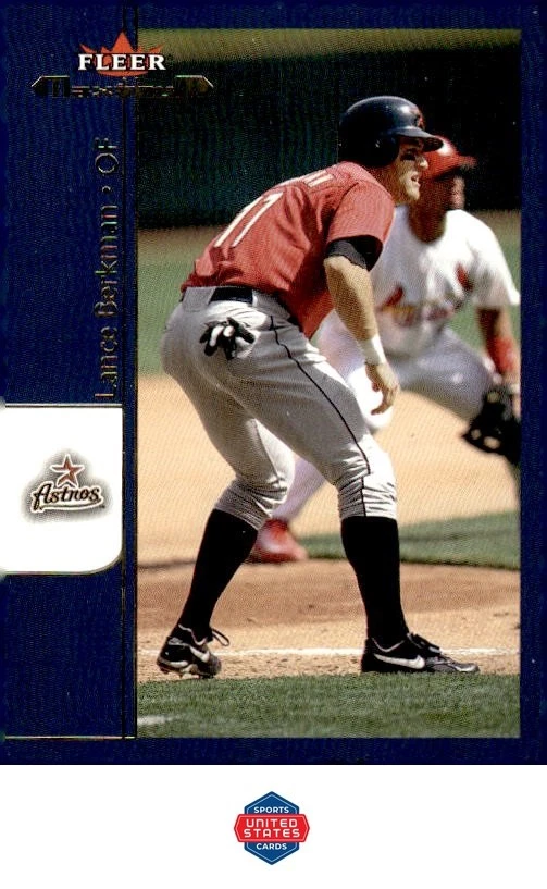 2002 Fleer Maximum #110 Lance Berkman - Image 1 of 2