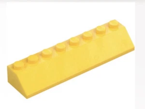 LEGO 4445 Slope Brick 45° 2 x 8 Yellow - 1 pcs - Picture 1 of 2