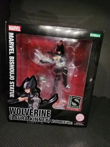 NEW KOTOBUKIYA MARVEL WOLVERINE(LAURA KINNEY) X-FORCE Ver. BISHOUJO STATUE - Picture 1 of 3