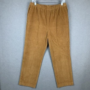 Vintage Orvis Corduroy Pants 100% Cotton Orange Explorer Outdoor Mens Medium - Picture 1 of 11