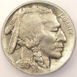 1919-D Buffalo Nickel 5C - ICG XF40 Details - Rare Date Certified Coin