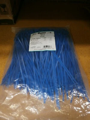 Novo PANDUIT PLT3S-M6 11-1/2" L, 0,19" W, Abraçadeira de Nylon Azul, PK 1000 - Imagem 1 de 2
