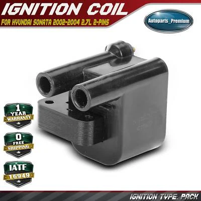 Bobina de encendido para Hyundai Sonata 2002 2003 2004 V6 2,7 L 2 pines 12 V 2731037100 Foto 1 de 4