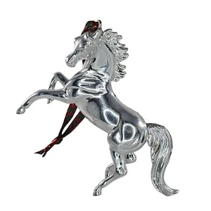 Breyer Stablemate Horse Silver Arabian Rearing Keychain #710200 BF SR 2000 READ - Picture 1 of 7