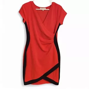Almost Famous Dress - Women's Large, Red and Black, Bodycon Hourglass Silhouette - Picture 1 of 7