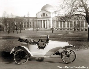 Ein Oldtimer Argo Automobil, Washington, D.C. - ca. 1915 - Historischer Fotodruck - Bild 1 von 1