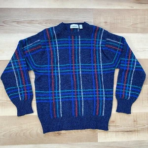 Damon Men's 100% Pure Wool Thick Grandpa Sweater Size Large Made in England - Picture 1 of 5