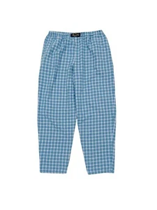 The Vermont Flannel Co. Pajama Pants Men’s L Blue Green Plaid Sleepwear Cotton - Picture 1 of 4