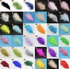 50pcs Veniard Marabou Fluffy Turkey Feathers 8-15cm 32 Colours DIY Art Craft