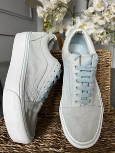 VANS Trainers Old Skool Unisex in blue Size UK 5 EUR 38 - Picture 1 of 10