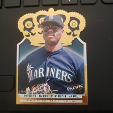 1999 PACIFIC GOLD CROWN DIECUT KEN GRIFFEY#13, 